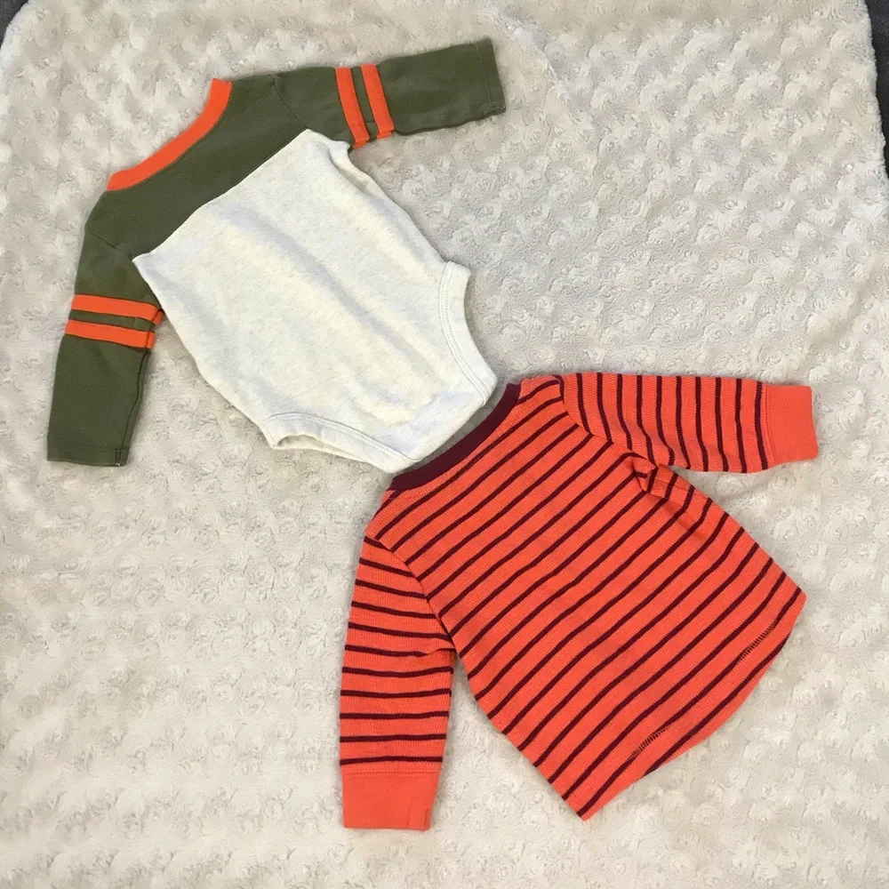 Baby Boy Tops Bundle Gymboree Stripes Thermal